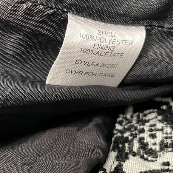 TravelSmith Size Large Brocade Tapestry Jacket Parisian Chic Regency Whimsigoth - Picture 8 of 13